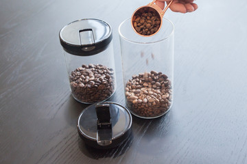 咖啡豆罐