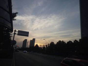 晚霞景色