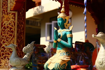 泰国寺庙佛像雕塑