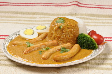 印式肉肠咖喱饭