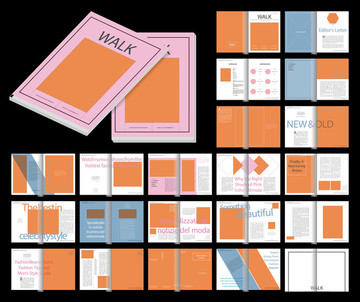 企业画册i产品手册id设计模板