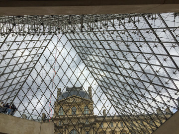 巴黎罗浮宫建筑