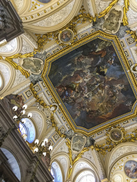 欧式教堂壁画