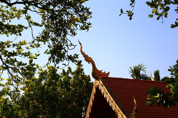 泰式古建筑飞檐
