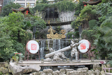 重庆洪洞崖特色风光