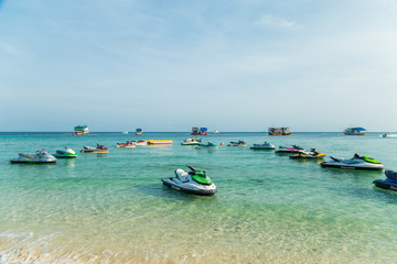 海边摩托艇