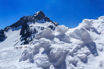 玉龙雪山游拍