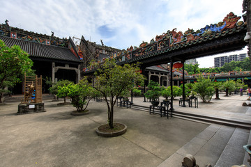 广州羊城八景陈家祠