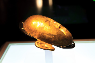 内蒙古博物院展品黄金覆面