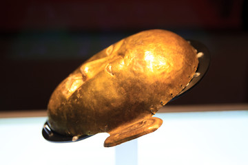 内蒙古博物院展品黄金覆面
