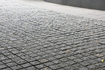 石子路面