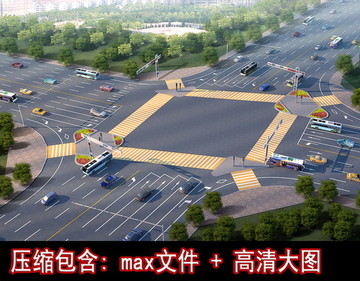 道路设备红绿灯监控设备3D模型