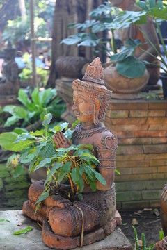泰国雕刻佛像文物