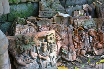 泰国清迈文物雕塑