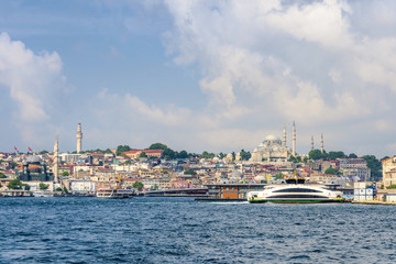 土耳其伊斯坦布尔金角湾