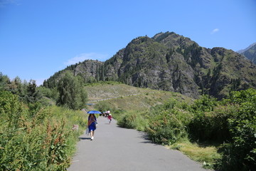 天山天池风光