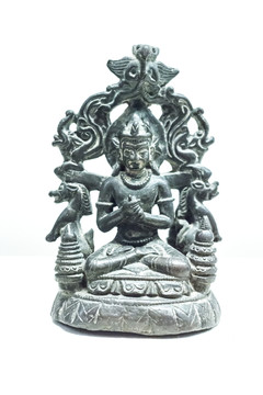 铜毗卢佛坐像