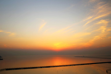 太湖日落