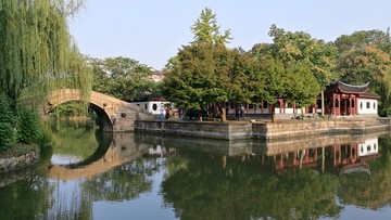 上海古华公园的早晨