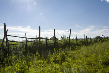 乡村栅栏