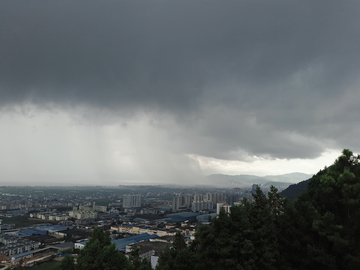 夏末秋初的雨