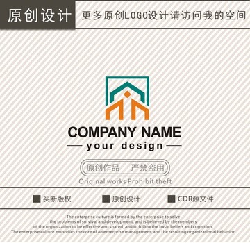 众字品字logo设计