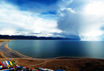 西藏纳木错湖美景