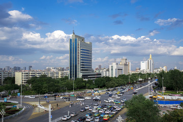 银川北京路与黄河出版社