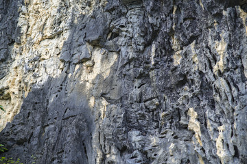 悬崖石壁