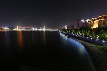杭州复兴大桥夜景