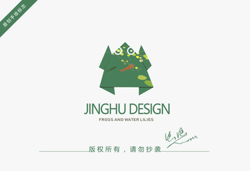 荷塘蛙logo