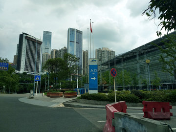 重庆南坪街头建筑风景