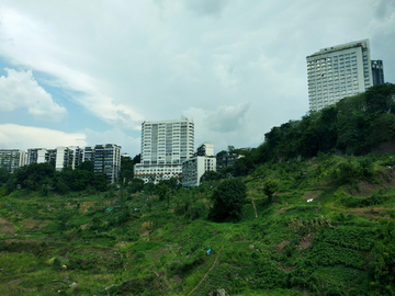 南坪街头建筑风景