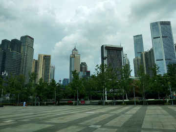 重庆南坪街头建筑