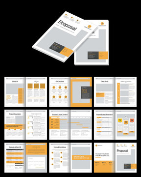 企业画册产品画册cdr设计模板