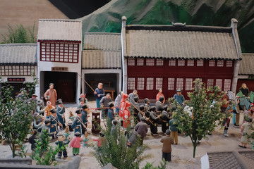 古建筑沙盘