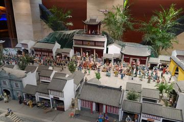 古建筑沙盘