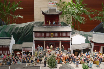 古建筑沙盘