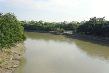 成都府河两岸风光