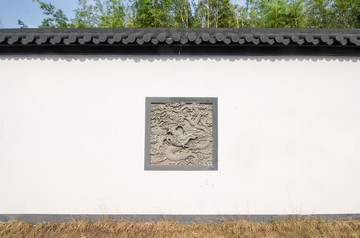 苏式园林别墅围墙