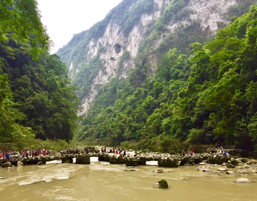 贵州大七孔河流