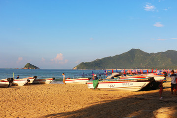 海景风光沙滩