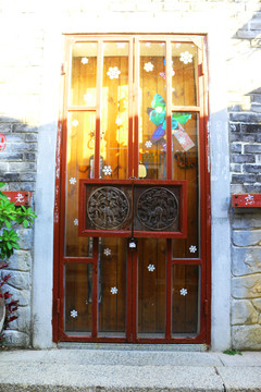 老房子中式大门