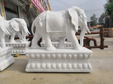 石雕大象石雕厂