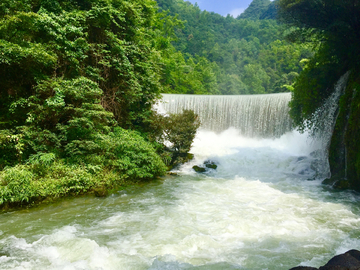 贵州小七孔风景区