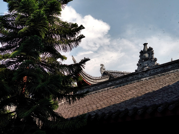 重庆华岩寺建筑风景