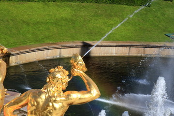 圣彼得堡夏宫喷泉