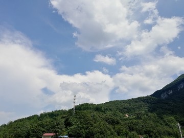 蓝天白云