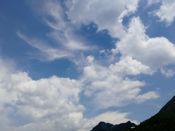 蓝天白云