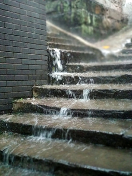 台阶流水